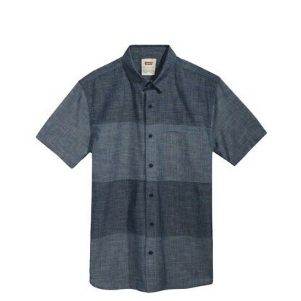 Levis Mens Short Sleeve Indigo
